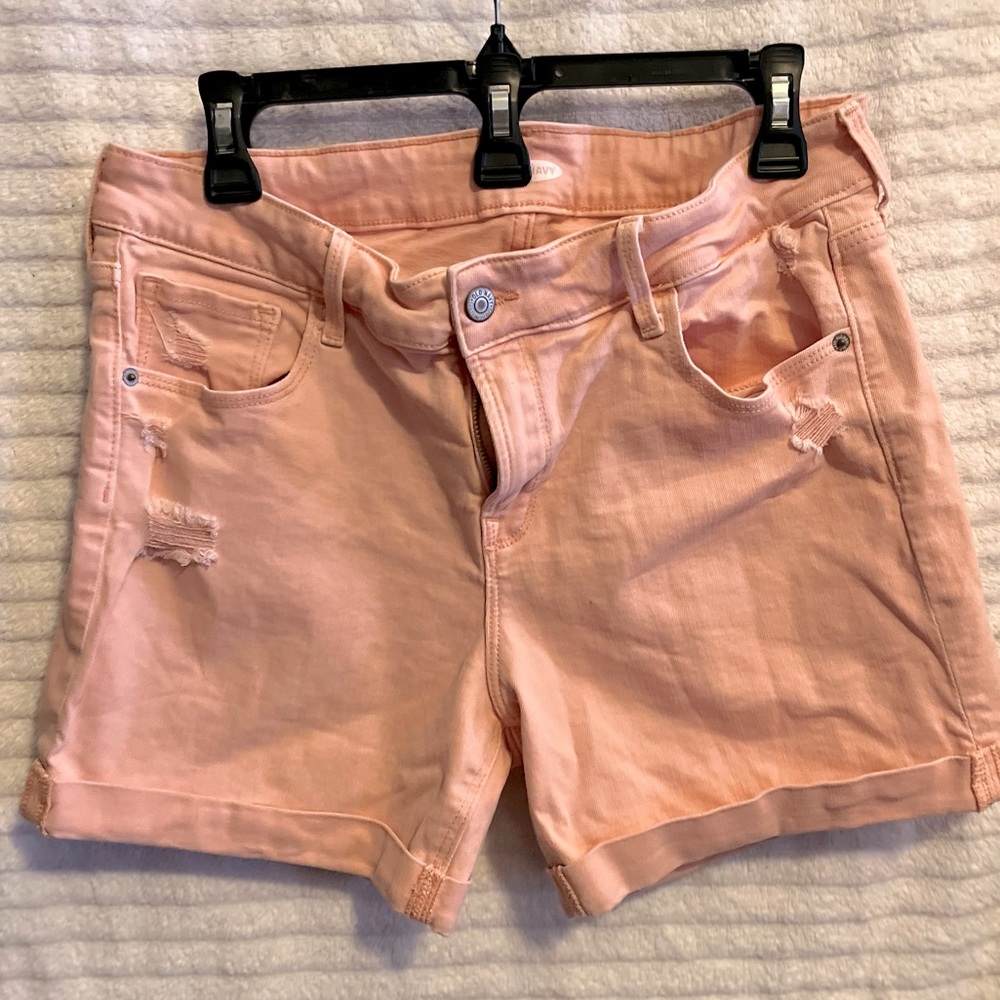 Women’s old navy bright orange shorts